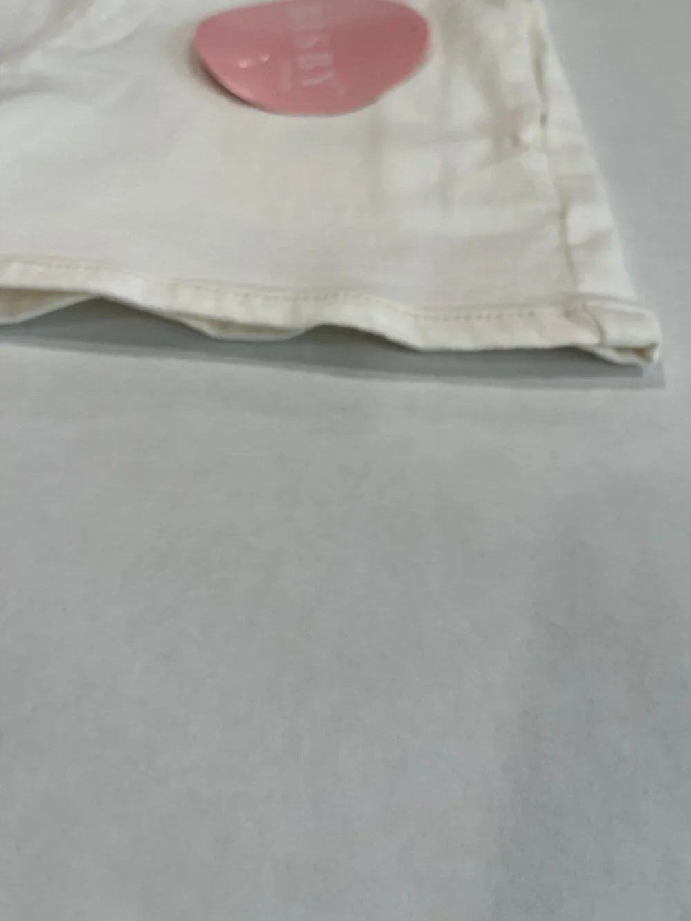 Girl - 8, 12 - NWT Bisby Ivory Denim Shorts